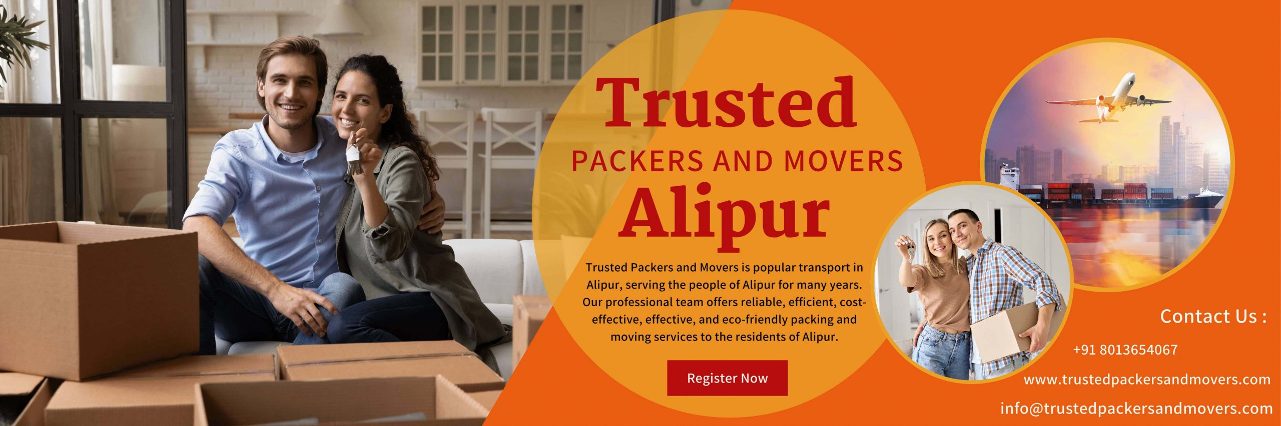Trusted Packers and Movers Alipur